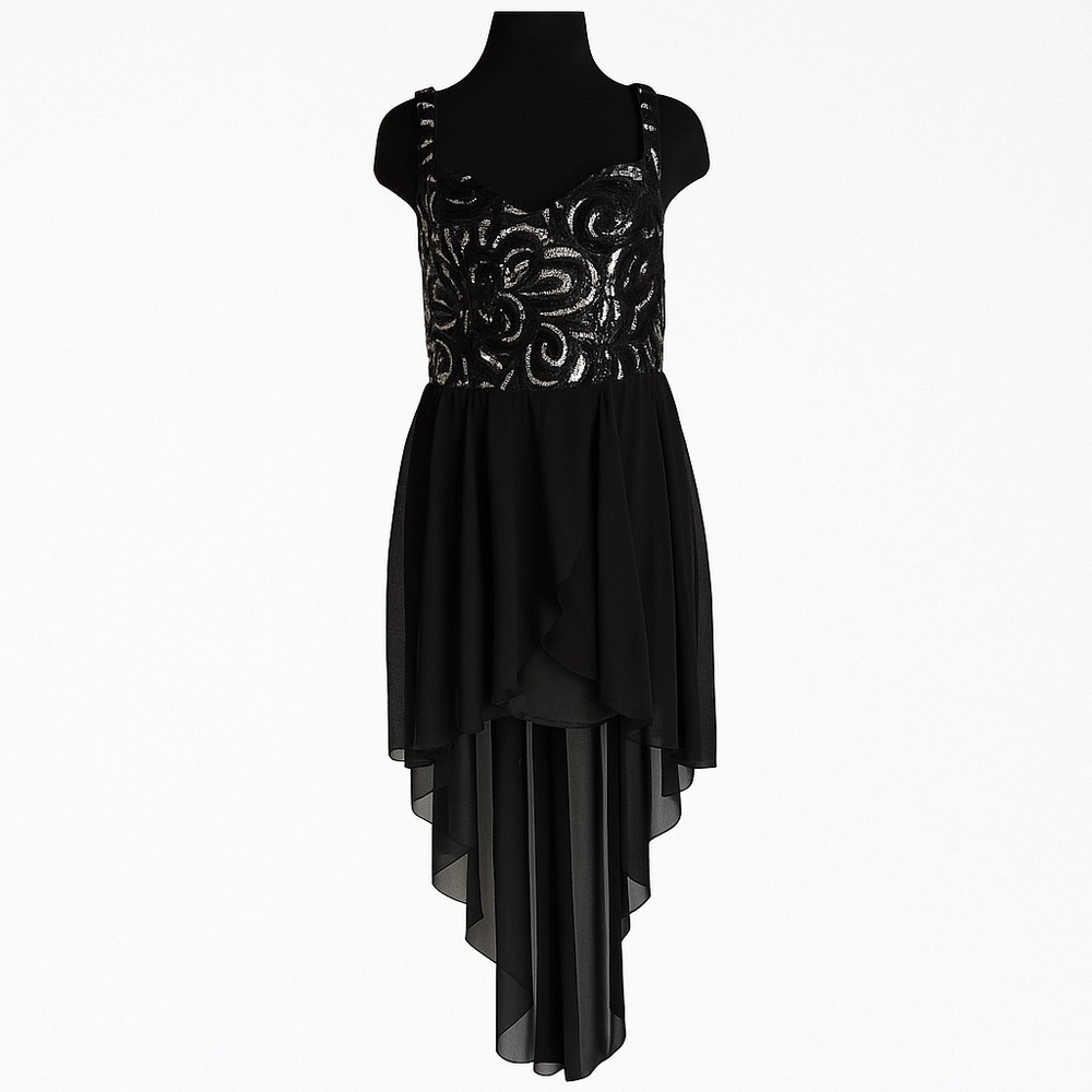Emerald Sundae Juniors' High-Low homecoming dress size 13